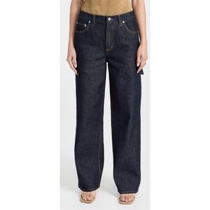 Tibi Indigo Denim Carpenter Jean